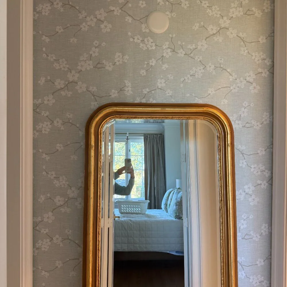 THIBAUT - DOUBLE ROLL OF SAKURA SEAGRASS WALL PAPER